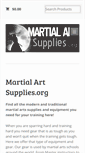 Mobile Screenshot of martialartsupplies.org